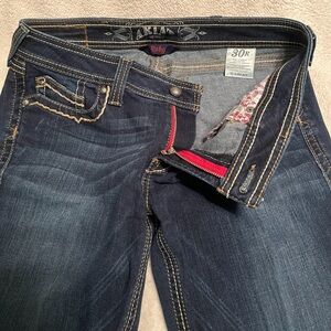 Ariat Jeans Womens 30R Ruby Bootcut Stretch Flex Denim Blue Cowgirl Western